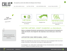 Tablet Screenshot of calis-conseil.com